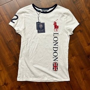 Ralph Lauren 2012 Olympic White Tee